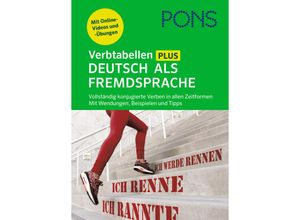 9783125660038 - PONS Verbtabellen Plus Deutsch als Fremdsprache Kartoniert (TB)