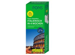9783125660205 - PONS Power-Vokabelbox Italienisch in 4 Wochen Gebunden