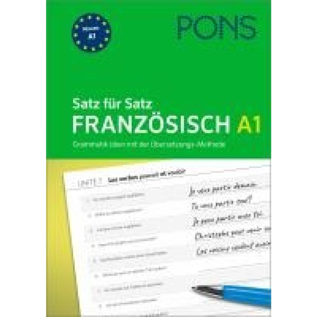 9783125660502 - PONS Satz für Satz Französisch A1
