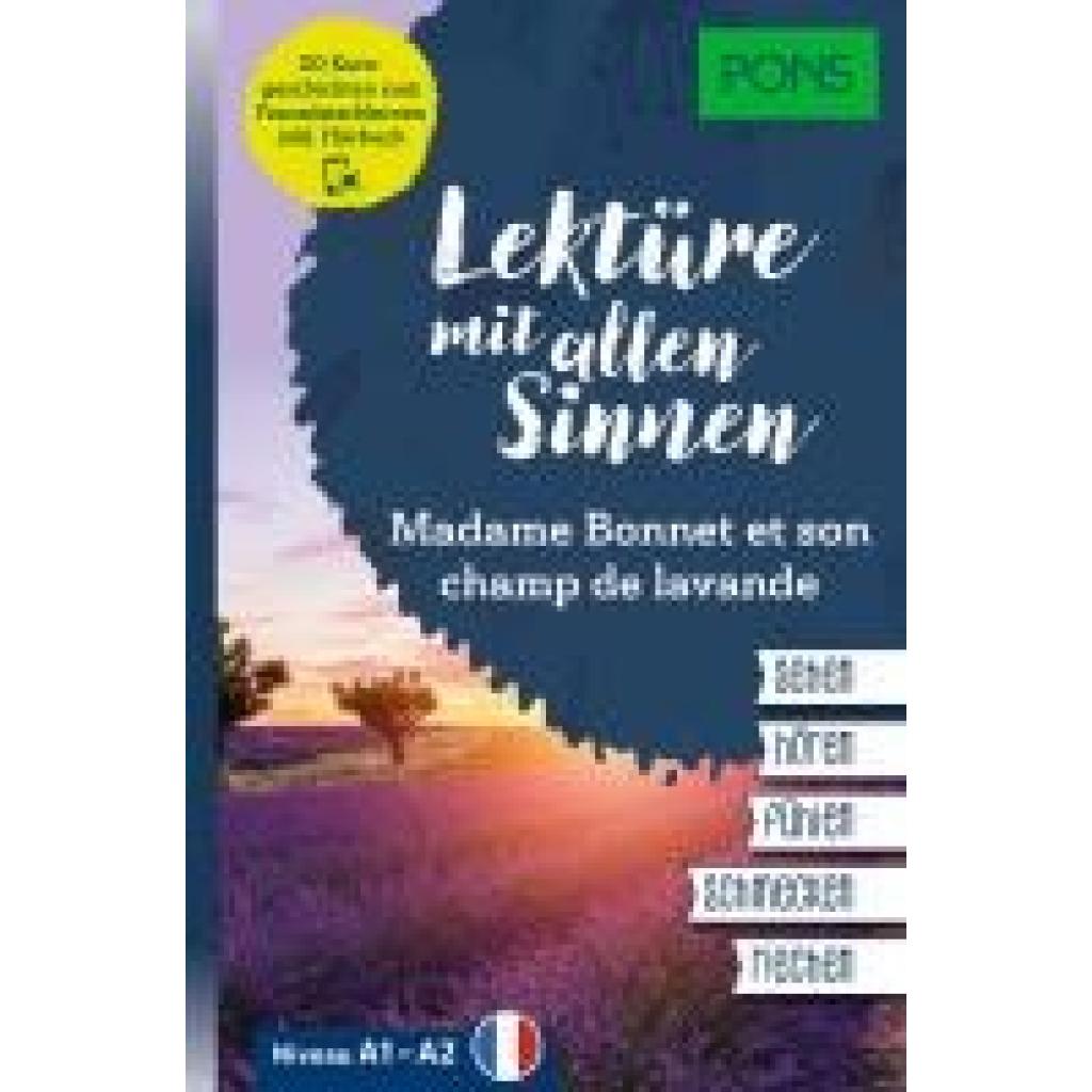 9783125660748 - PONS Lektüre mit allen Sinnen Madame Bonnet et son champ de lavande