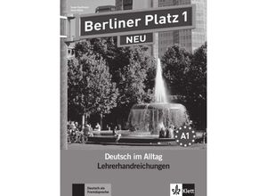 9783126060325 - Susan Kaufmann - GEBRAUCHT Berliner Platz 1 NEU - Lehrerhandreichungen 1 Deutsch im Alltag - Preis vom 02062023 050629 h