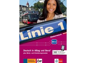 9783126070447 - Linie 1 Ausgabe Österreich Linie 1 - Kurs- und Übungsbuch B11 m DVD-ROM - Stefanie Dengler Margit Doubek Ludwig Hoffmann Susan Kaufmann Ulrike Moritz Margret Rodi Lutz Rohrmann Kartoniert (TB)