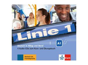 9783126070560 - Linie 1 - Linie 1 - 4 Audio-CDs zum Kurs- und Übungsbuch A1 - Eva Harst Susan Kaufmann Ulrike Moritz Margret Rodi Lutz Rohrmann Theo Scherling R