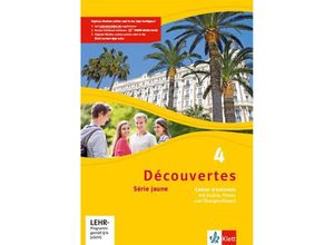 9783126220453 - - GEBRAUCHT Découvertes 4 Série jaune Série jaune (ab Klasse 6)   Cahier dactivités mit MP3-CD Video-DVD und Übungssoftware - Preis vom 25112023 060605 h