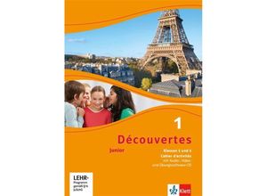 9783126222150 - - GEBRAUCHT Découvertes Cahier dactivités mit Audio-CD (MP3 für PC) DVD mit Filmsequenzen und Übungssoftware Klasse 5 Junior (ab Klasse 5) 1 - Preis vom 06092023 050333 h