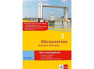 9783126222211 - Découvertes 2 Série jaune und Série bleue - Das Trainingsbuch m Audio-CD Kartoniert (TB)