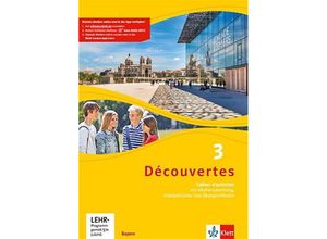 9783126222846 - Découvertes 3 Ausgabe Bayern Cahier dactivités mit MP3-CD Video-DVD und Vokabeltrainer 3 Lernjahr Kartoniert (TB)