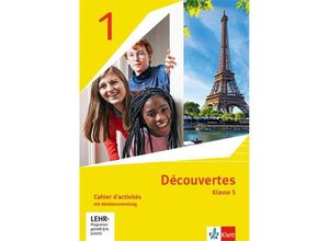 9783126240918 - Découvertes Ausgabe ab 2020 - Cahier dactivités 1 speziell für die Klasse 5 mit Mediensammlung 1 Lernjahr Kartoniert (TB)