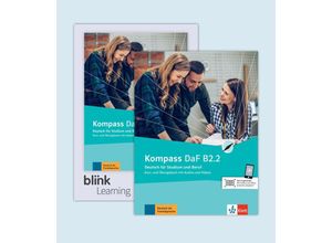 9783126700238 - Kompass DaF B22 - Media Bundle BlinkLearning m 1 Beilage - Birgit Braun Nadja Fügert Friederike Jin Kartoniert (TB)