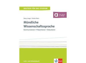 9783126753678 - Deutsch für das Studium   Mündliche Wissenschaftssprache - Daisy Lange Stefan Rahn Kartoniert (TB)