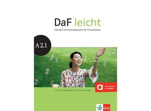 9783126762557 - DaF leicht BdA21 Kurs- und Übungsbuch m DVD-ROM Kartoniert (TB)