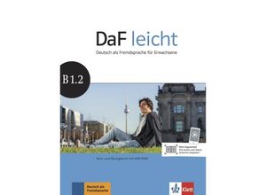 9783126762618 - DaF leicht   B12   Kurs- und Übungsbuch m DVD-ROM - Sabine Jentges Elke Körner Angelika Lundquist-Mog Kerstin Reinke Eveline Schwarz Kartoniert (TB)