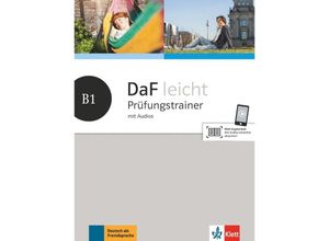 9783126762724 - DaF leicht   B1   Prüfungstrainer mit Audios - Birgit Braun Sandra Hohmann Eveline Schwarz Kartoniert (TB)