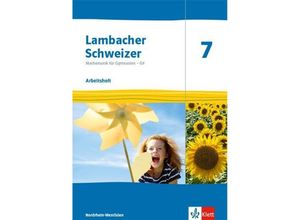 9783127338768 - - GEBRAUCHT Lambacher Schweizer Mathematik 7 - G9 Ausgabe Nordrhein-Westfalen Arbeitsheft plus Lösungsheft Klasse 7 (Lambacher Schweizer Mathematik G9 Ausgabe für Nordrhein-Westfalen ab 2019) - Preis vom 08072023 043606 h