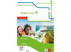 9783128030562 - - GEBRAUCHT Green Line 5 Ausgabe Bayern Workbook mit Audios und Übungssoftware 9 Klasse (Green Line Ausgabe für Bayern ab 2017) - Preis vom 02102023 050404 h