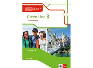 9783128130354 - - GEBRAUCHT Green Line 3 2 Fremdsprache Workbook mit Audios Klasse 8 (Green Line Ausgabe 2 Fremdsprache ab 2018) - Preis vom 12072023 043622 h