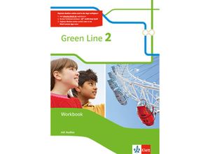 9783128342252 - Harald Weisshaar - GEBRAUCHT Green Line 2 Workbook + Audio-CD Klasse 6 (Green Line Bundesausgabe ab 2014) - Preis vom 02102023 050404 h