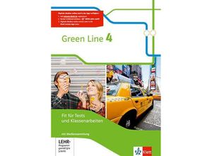 9783128342474 - Green Line 4 - Fit für Tests und Klassenarbeiten mit Lösungsheft und CD-ROM Klasse 8 Geheftet