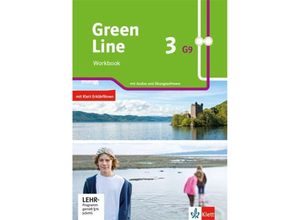 9783128350387 - - GEBRAUCHT Green Line 3 G9 Workbook mit Audios und Übungssoftware Klasse 7 (Green Line G9 Ausgabe ab 2019) - Preis vom 04082023 050942 h