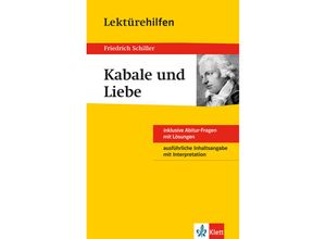 9783129230657 - Hans-Georg Müller - GEBRAUCHT Lektürehilfen Friedrich Schiller Kabale und Liebe - Preis vom 02062023 050629 h