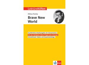 9783129231463 - Klett Lektürehilfen   Klett Lektürehilfen Aldous Huxley Brave New World Kartoniert (TB)