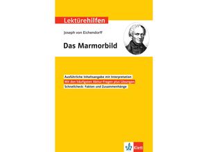 9783129231661 - Klett Lektürehilfen   Lektürehilfen Joseph von Eichendorff Das Marmorbild Kartoniert (TB)