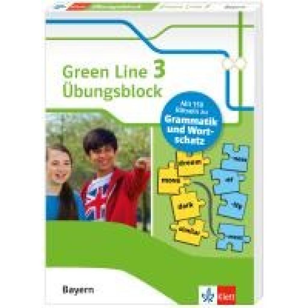 9783129261750 - Green Line 3 Bayern Klasse 7 - Übungsblock zum Schulbuch