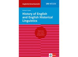 9783129390313 - Uni Wissen History of English and English Historical Linguistics - Uni Wissen History of English and English Historical Linguistics Kartoniert (TB)