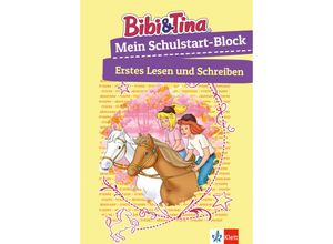 9783129494967 - Bibi & Tina Mein Schulstart-Block Erstes Lesen und Schreiben Kartoniert (TB)