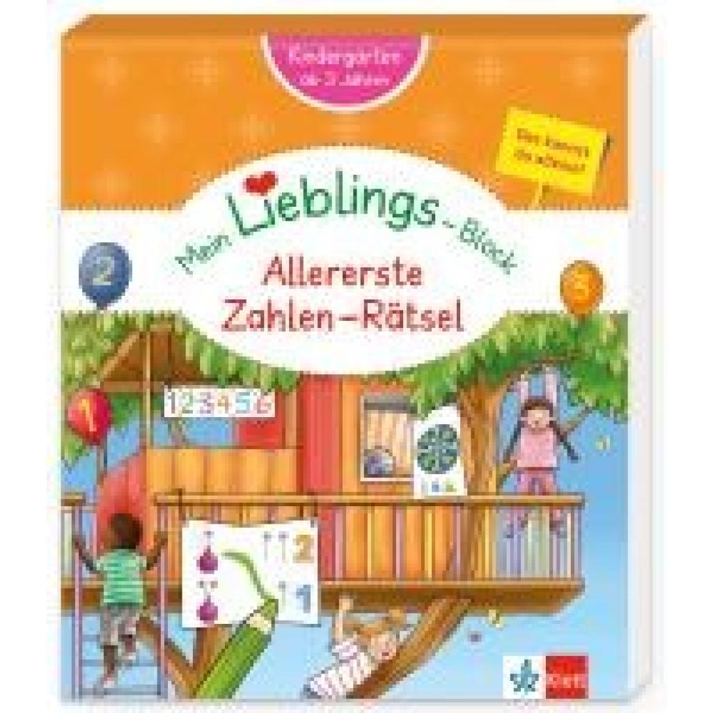 9783129497692 - Klett Mein Lieblings-Block Allererste Zahlen-Rätsel