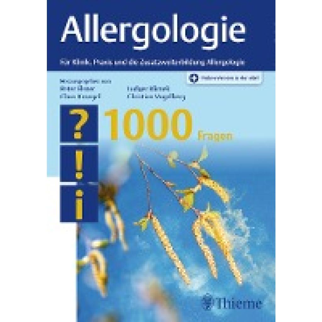 9783132418493 - Allergologie - 1000 Fragen