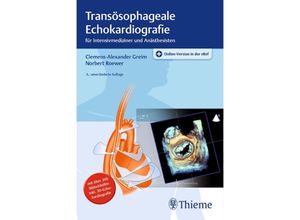 9783132424784 - Transösophageale Echokardiografie - Clemens-Alexander Greim Norbert Roewer Kartoniert (TB)