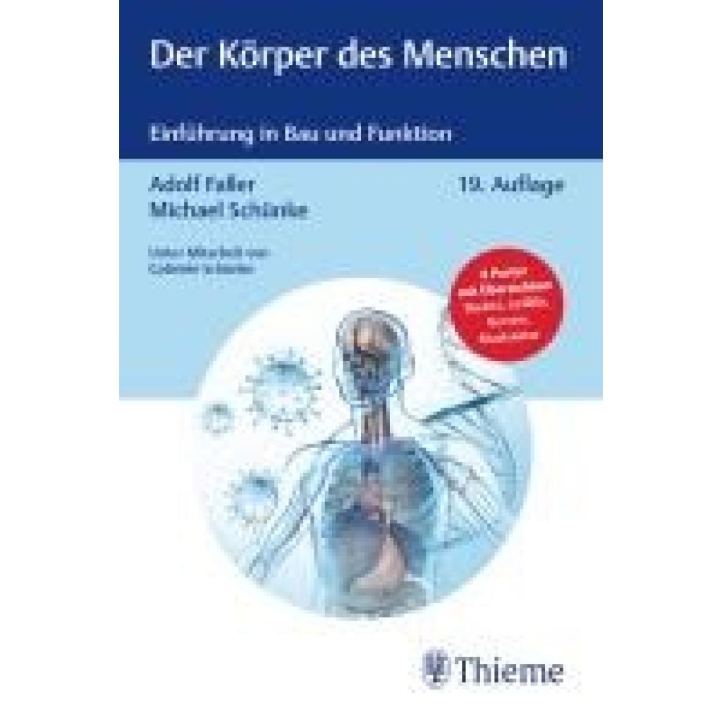 9783132439344 - Schünke Michael Der Körper des Menschen