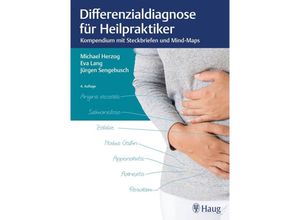 9783132443280 - Differenzialdiagnose für Heilpraktiker - Michael Herzog Eva Lang Jürgen Sengebusch Kartoniert (TB)