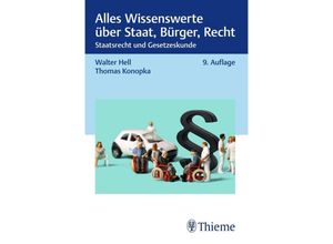 9783132444485 - Alles Wissenswerte über Staat Bürger Recht - Walter Hell Thomas Konopka Kartoniert (TB)