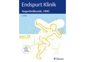 9783132444904 - Endspurt Klinik Augenheilkunde HNO Kartoniert (TB)