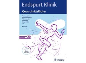 9783132445512 - Endspurt Klinik Querschnittsfächer Kartoniert (TB)