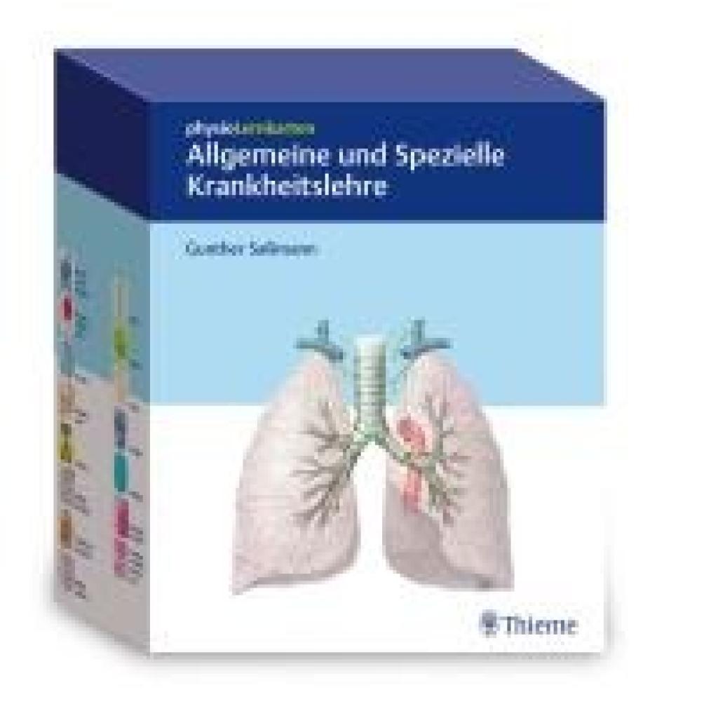 9783132446809 - Sassmann Gunther physioLernkarten Allgemeine und Spezielle Krankheitslehre