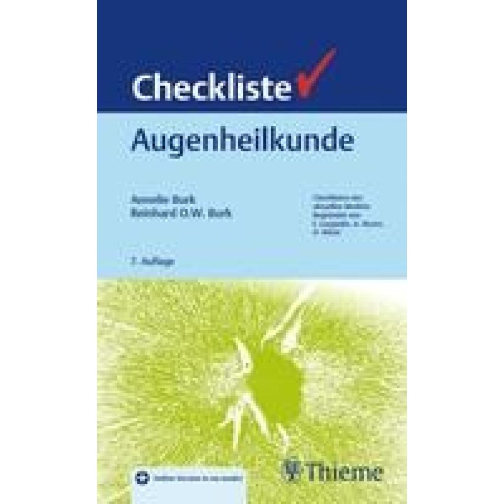9783132447288 - Burk Annelie Checkliste Augenheilkunde