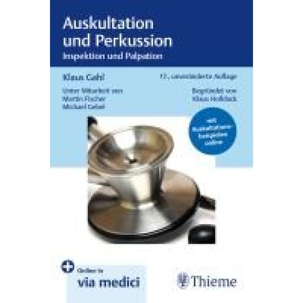 9783132456662 - Gahl Klaus Auskultation und Perkussion