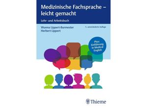 9783132456877 - Medizinische Fachsprache - leicht gemacht - Wunna Lippert-Burmester Kartoniert (TB)