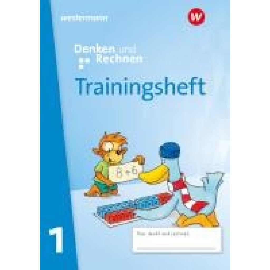 9783141055917 - Altmann Sabine Denken und Rechnen - Allgemeine Ausgabe 2024 Trainingsheft 1 Zur Ausgabe 2024