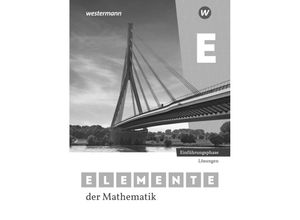 9783141094527 - Elemente der Mathematik SII Einführungsphase Lösungen Nordrhein-Westfalen Kartoniert (TB)