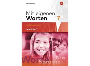 9783141229103 - Mit eigenen Worten - Sprachbuch für bayerische Realschulen Ausgabe 2016 m 1 Buch m 1 Online-Zugang Geheftet