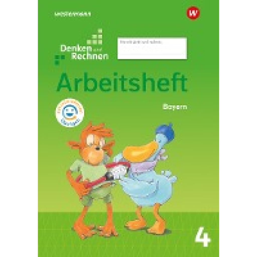 9783141266207 - Elsner Angelika Denken und Rechnen 4 Arbeitsheft mit interaktiven Übungen Für Grundschulen in Bayern
