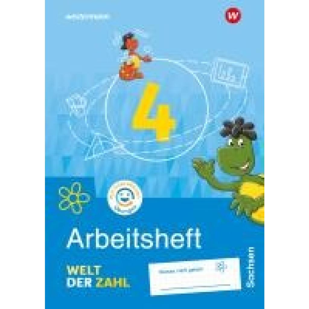 9783141267341 - Welt der Zahl 4 Arbeitsheft mit interaktiven Übungen Für Sachsen