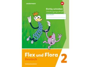 9783141271423 - Flex und Flora Heft Richtig schreiben 2 (Schulausgangsschrift) Verbrauchsmaterial Geheftet