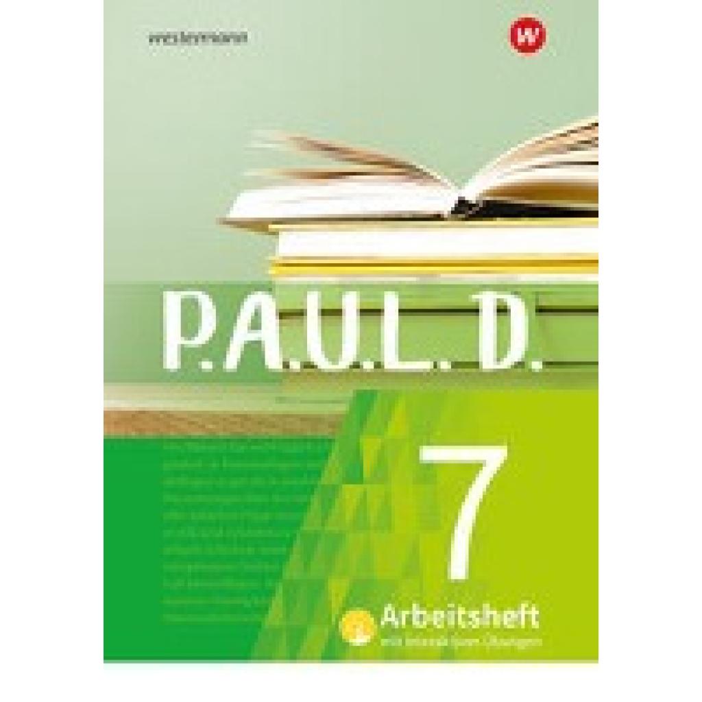 9783141452488 - Aland Sabine PAUL D (Paul) 7 Arbeitsheft interaktiven Übungen Für Gymnasien und Gesamtschulen - Neubearbeitung