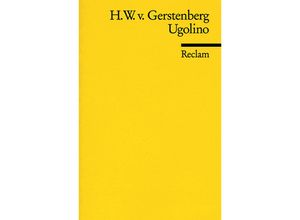 9783150001417 - Gerstenberg Heinrich W von - GEBRAUCHT Ugolino Eine Tragödie in fünf Aufzügen - Preis vom 02062023 050629 h