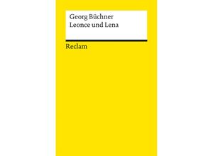 9783150143681 - Leonce und Lena - Georg BüCHNER Taschenbuch